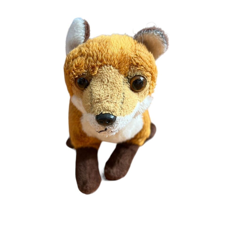SOS Red Fox Save Our Space Plush 2003 Small Stuffed Toy 8 Inch‎